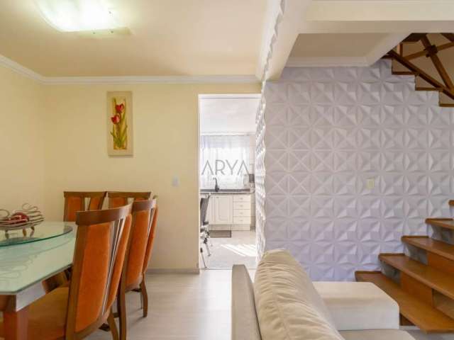 Casa em condomínio fechado com 3 quartos à venda na Rua João Antunes Branco, 104, Cachoeira, Curitiba, 88 m2 por R$ 530.000