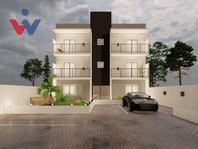 Apartamento com 3 dormitórios à venda, 70 m² - Costeira, próximo a UPA  Araucária/PR
