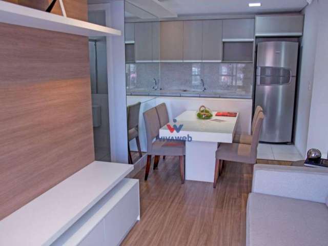 Apartamento com 2 dormitórios à venda, 57 m² por R$ 348.000,00 - Aristocrata - São José dos Pinhais/PR
