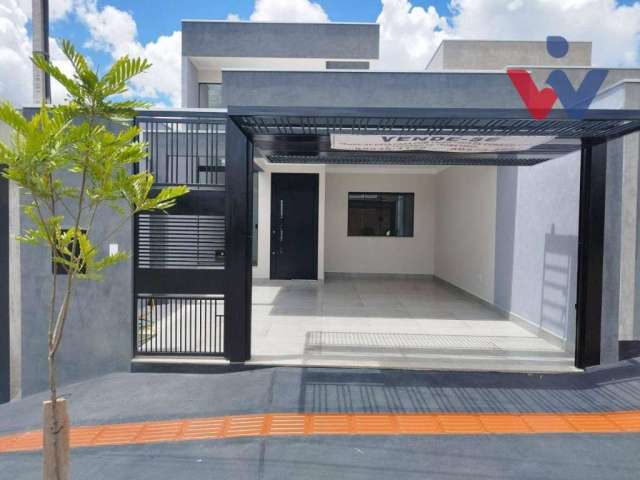 Casa com 3 dormitórios à venda, 122 m² por R$ 679.900,00 - Jardim Pinheiros - Maringá/PR