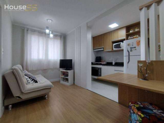 Apartamento com 1 dormitório à venda, 36 m² por R$ 337.000,00 - Novo Mundo - Curitiba/PR