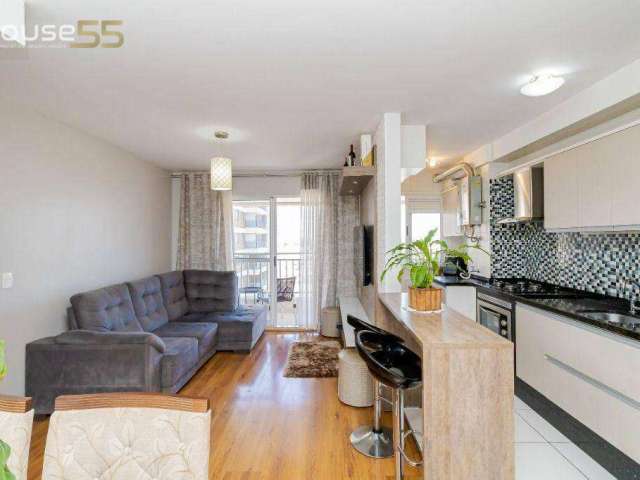 Apartamento com 2 dormitórios à venda, 74 m² por R$ 559.000,00 - Novo Mundo - Curitiba/PR