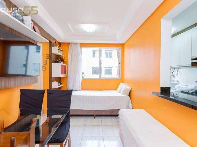 Apartamento com 2 dormitórios à venda, 45 m² por R$ 260.000,00 - Pinheirinho - Curitiba/PR