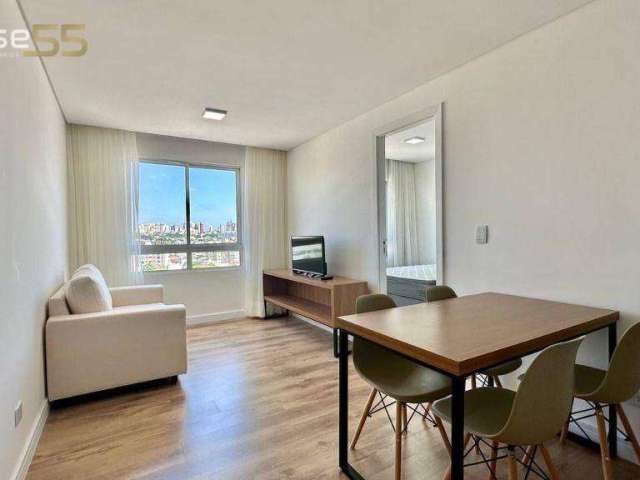 Apartamento com 1 dormitório para alugar, 34 m² por R$ 2.877,82/mês - Rebouças - Curitiba/PR