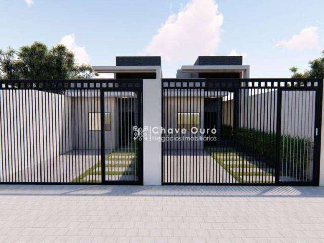 Casa com 2 dormitórios à venda, 54 m² por R$ 285.000,00 - 14 de Novembro - Cascavel/PR