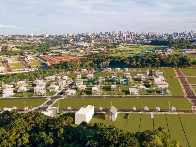 Terreno à venda, 301 m² por R$ 409.885,44 - Colinas Tropical II - Cascavel/PR