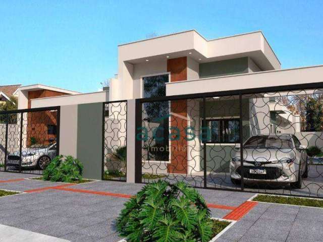 Casa com 1 suíte mais 2 dormitórios à venda, 80 m² por R$ 539.900 - Periolo - Cascavel/PR