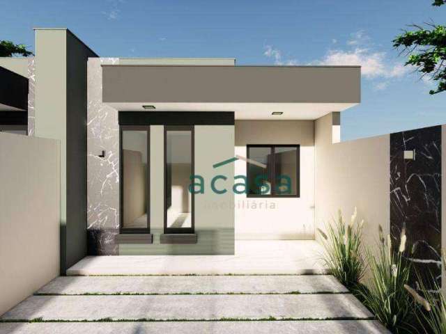 Casa com 3 dormitórios à venda, 62 m²- Periolo - Cascavel/PR
