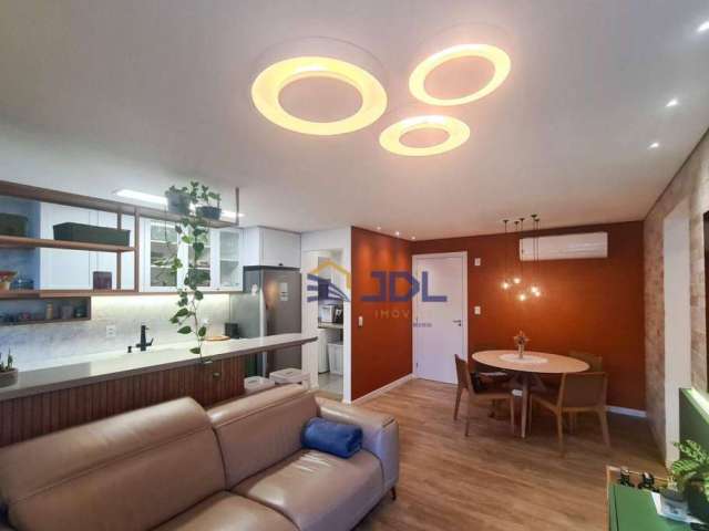 Apartamento com terraço e 2 dormitórios à venda, 117 m² por R$ 649.000 - Fortaleza - Blumenau/SC