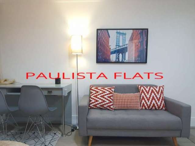 Flat com 1 quarto para alugar na Alameda Santos, Cerqueira César, São Paulo, 29 m2 por R$ 2.000