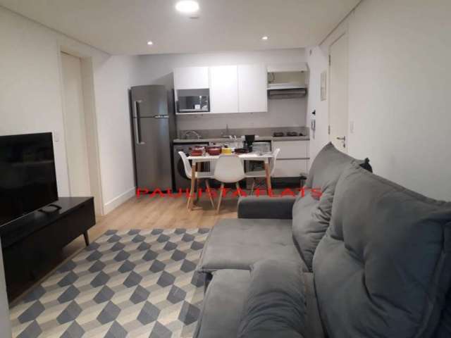 Flat com 1 quarto para alugar na Rua Pamplona, Jardim Paulista, São Paulo, 51 m2 por R$ 2.700