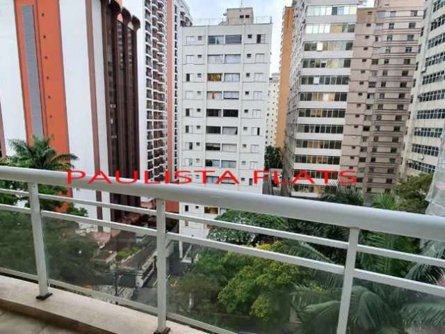 Flat com 2 quartos para alugar na Alameda Joaquim Eugênio de Lima, Jardim Paulista, São Paulo, 78 m2 por R$ 4.500