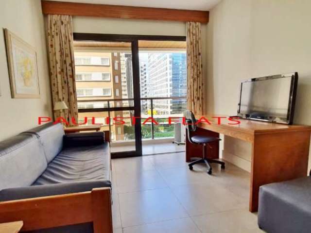 Flat com 1 quarto para alugar na Alameda Jaú, 358, Jardim Paulista, São Paulo, 44 m2 por R$ 1.830