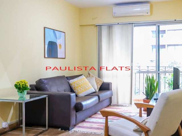 Flat com 2 quartos para alugar na Rua Batataes, Jardim Paulista, São Paulo, 65 m2 por R$ 2.811