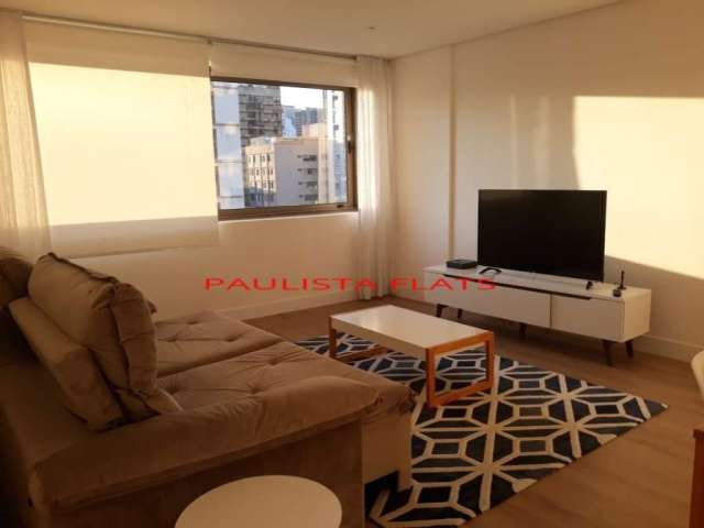 Flat com 1 quarto para alugar na Rua Pamplona, Jardim Paulista, São Paulo, 57 m2 por R$ 4.000