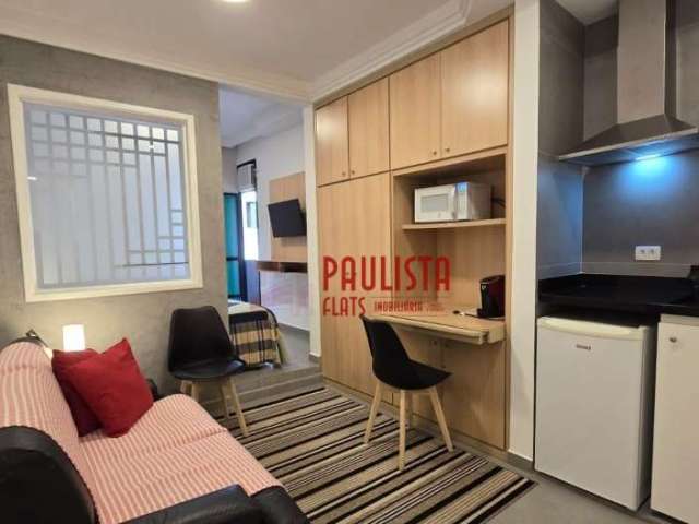 Flat com 1 quarto à venda na Rua da Consolação, Cerqueira César, São Paulo, 27 m2 por R$ 413.400