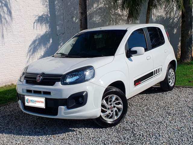 Fiat Uno Drive 1.0 Flex - Branca - 2021/2021