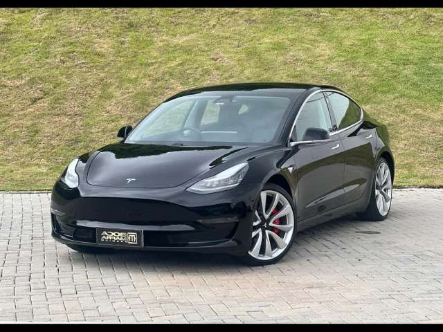 Tesla Model 3 PERFORMANCE DUAL MOTORS - Preta - 2019/2019