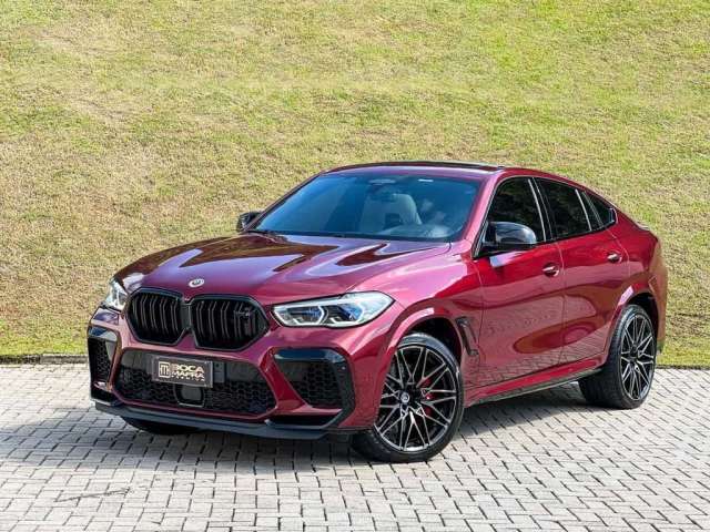 BMW X6 M Competition 4.4 V8 serie 50 anos  - Vermelha - 2022/2023