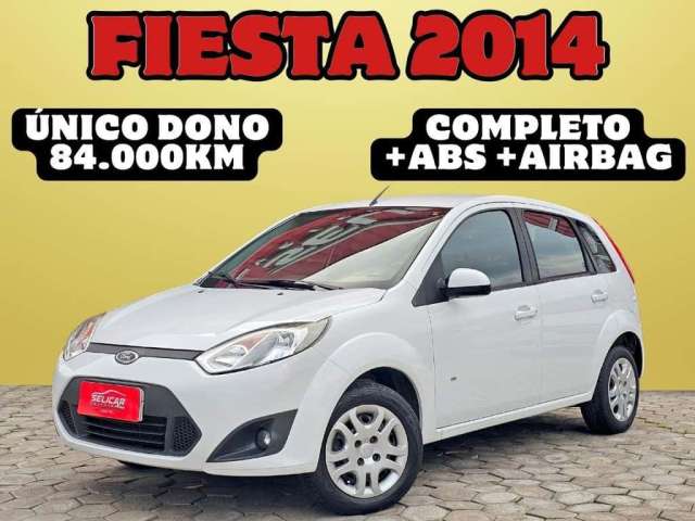 Ford Fiesta 1.0 SE 2014 ÚNICO DONO APENAS 83.000KM - Branca - 2014/2014