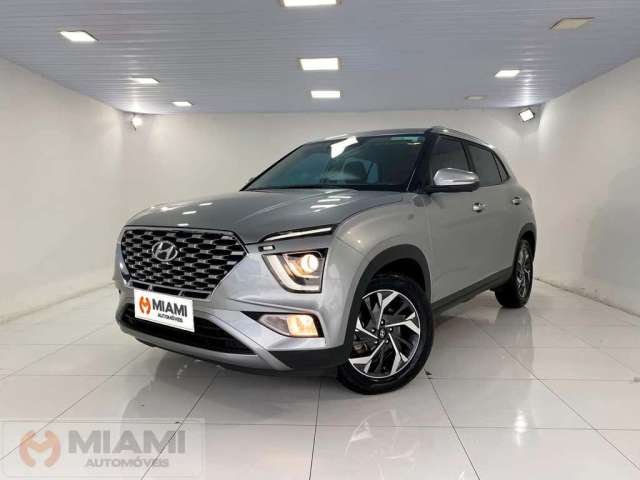 Hyundai Creta Platinum 1.0 Turbo - Prata - 2022/2022