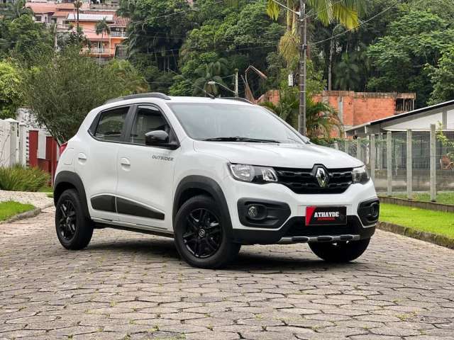Renault Kwid OUTSIDER 1.0  - Branca - 2020/2021