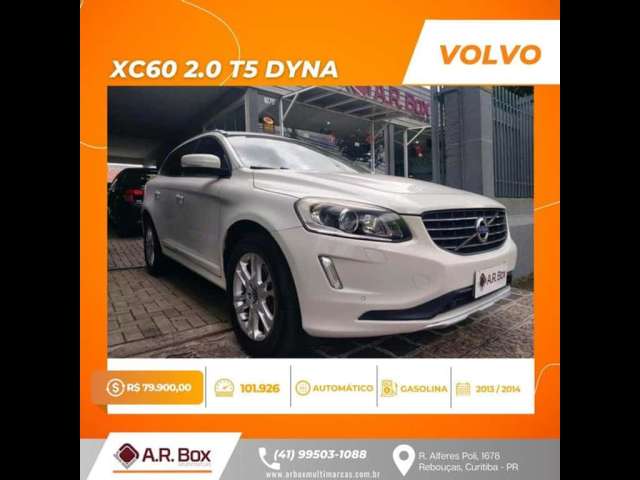 VOLVO XC60 2.0 T5 DYNA 2014 BRANCA