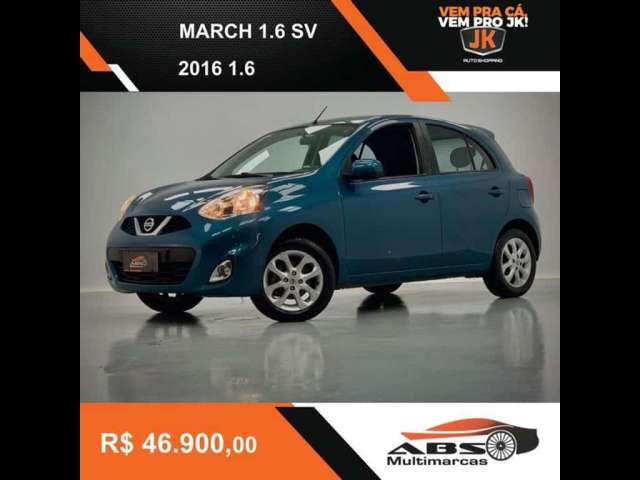 NISSAN MARCH 1.6 SV 2016