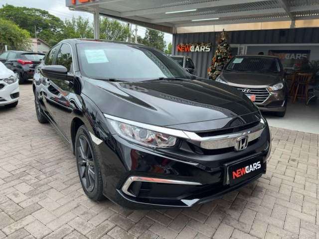 Honda Civic LX - Preta - 2019/2020