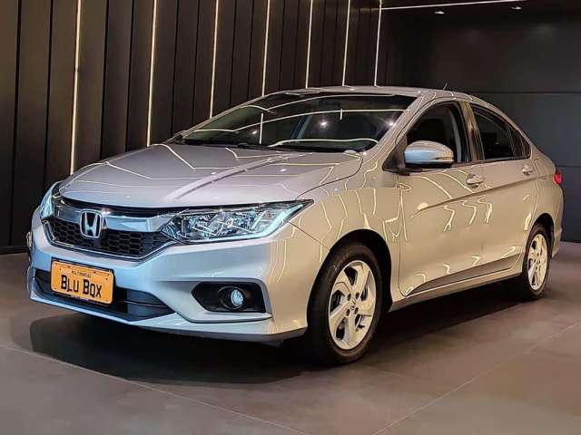 Honda City Sedan Personal 1.5 Flex 16V Aut.  - Prata - 2018/2019