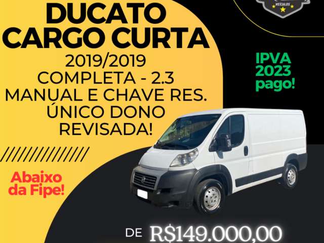 Ducato Cargo Curto 2.3 Completo 2019/2019