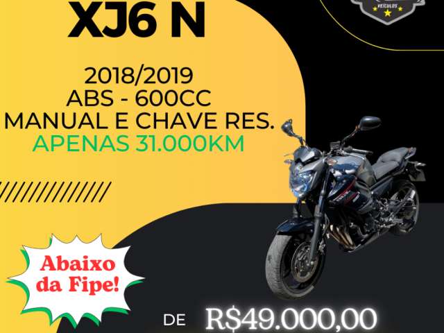 XJE N ABS 600CC GASOLINA 2018/2019