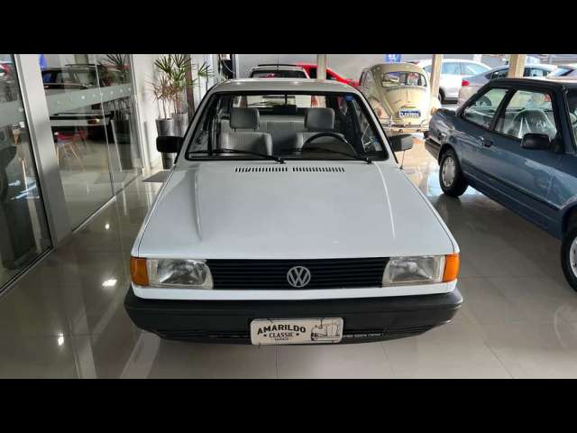 Volkswagen Gol 1000 (modelo antigo)  - Branca - 1995/1996