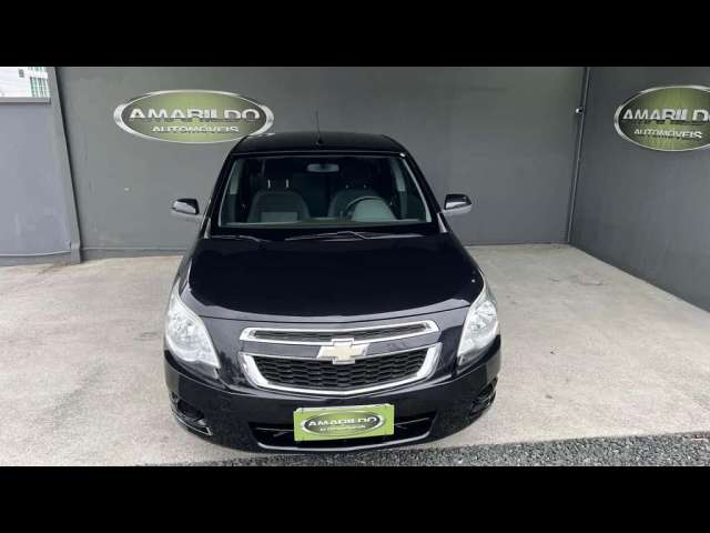 Chevrolet Cobalt LT 1.4 8V FlexPower/EconoFlex 4p  - Preta - 2012/2013