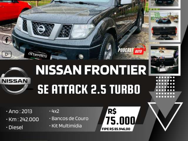 NISSAN FRONTIER SE ATTACK 2.5 TURBO CD 4X2 MANUAL