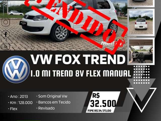 VW FOX TREND 1.0 MI 8V FLEX MANUAL 