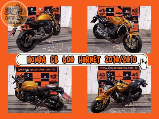 Honda CB 600 F HORNET  - Amarela - 2010/2010
