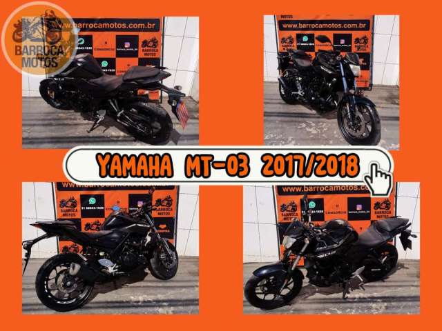 Yamaha MT-03 ABS - Preta - 2017/2018