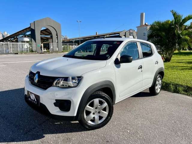Renault Kwid Zen 1.0 Flex 12V 5p Mec.  - Branca - 2018/2019