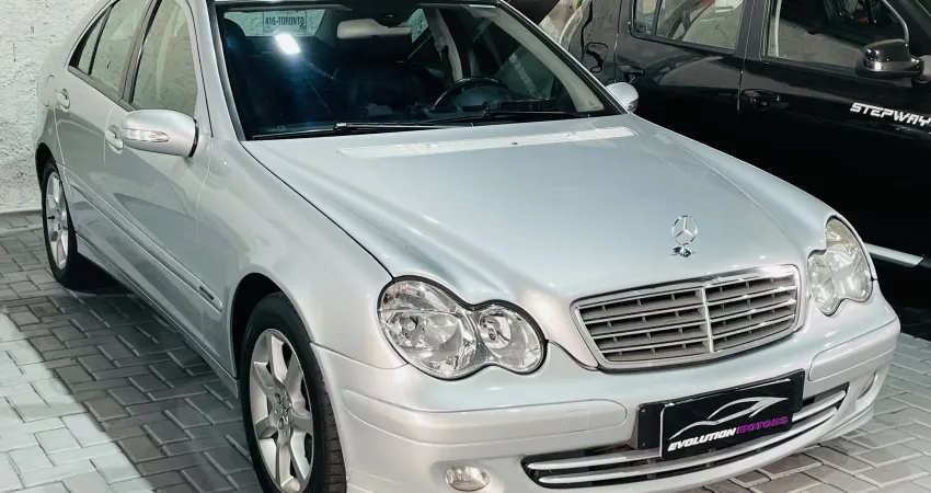 Mercedes c180 Kompressor ano 2006 em raríssimo estado de conservação
