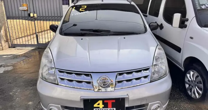 Nissan Grand livina 2012 1.8 s 16v flex 4p manual