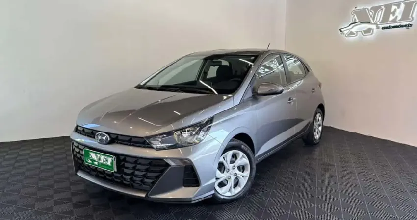 Hyundai HB20 Comfort 1.0 Flex 12V Mec.  - Cinza - 2023/2024