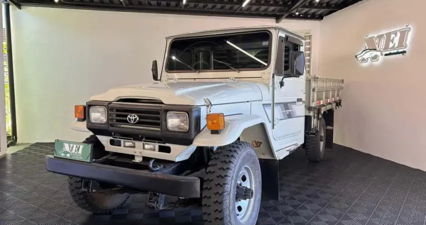 Toyota Band Jipe Cap.de Aço Chas. Curto Diesel  - Cinza - 1995/1996