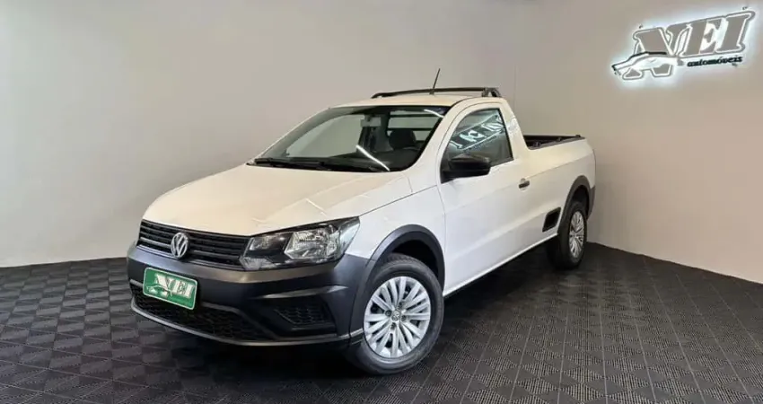 Volkswagen Saveiro Robust 1.6 Total Flex 16V CS - Branca - 2022/2023