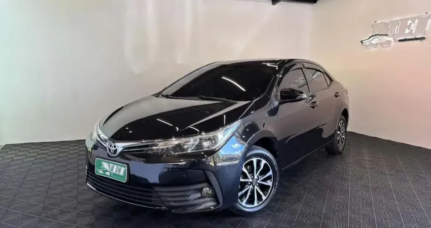 Toyota Corolla GLi 1.8 Flex 16V  Aut.  - Preta - 2017/2018