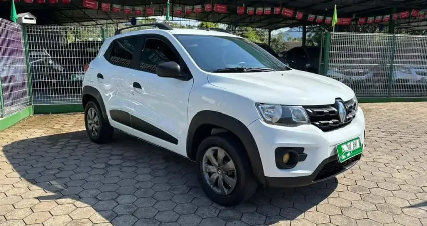 Renault Kwid Zen 1.0 Flex 12V 5p Mec.  - Branca - 2018/2019