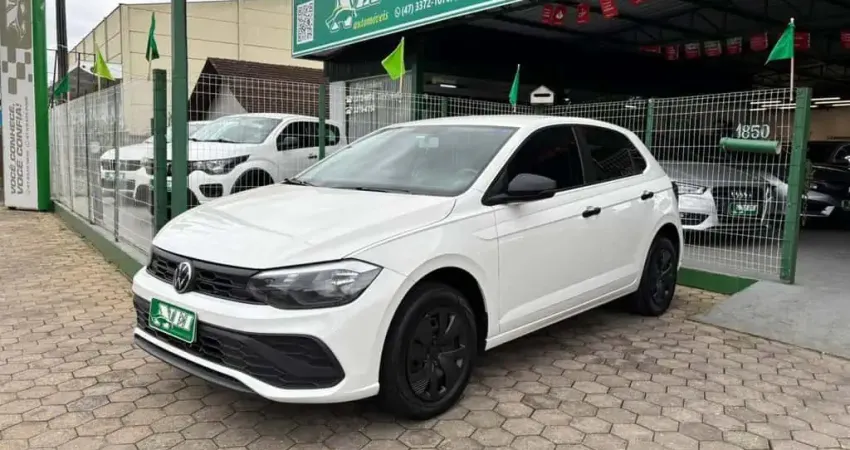 Volkswagen Polo Track 1.0 Flex 12V 5p  - Branca - 2024/2025
