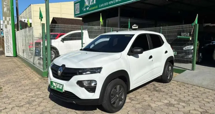 Renault Kwid Zen 1.0 Flex 12V 5p Mec.  - Branca - 2022/2023