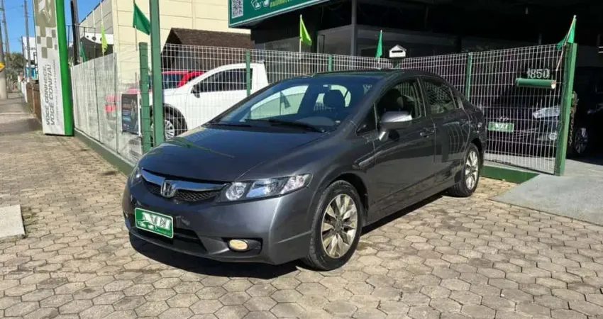 Honda Civic Sed. LXL/ LXL SE 1.8 Flex 16V Aut.  - Cinza - 2010/2010