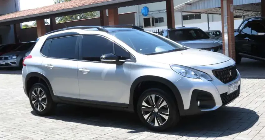 Peugeot 2008 Griffe 1.6 Turbo 16V - Prata - 2019/2020